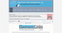 Desktop Screenshot of electronic-links.com